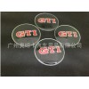 GTI汽車輪轂標(biāo) 大眾GTI鋼圈中心標(biāo)志 大眾輪胎裝飾標(biāo)